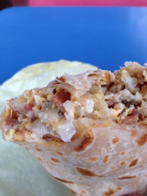 Original Breakfast Burrito from Armando's Taco Shop in Oceanside